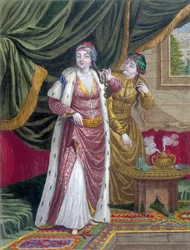 Die Sultanin Asseki, ca. 1708